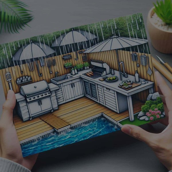 Comment aménager une cuisine extérieure fonctionnelle et résistante aux intempéries ?