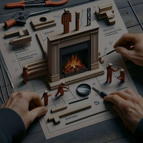 Comment installer une cheminée conforme aux réglementations en matière de sécurité et d'émissions ?