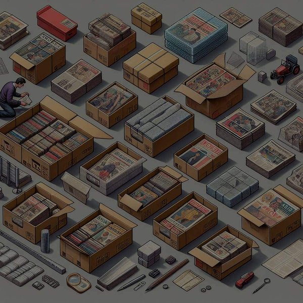 Quelles astuces pour déménager une collection de magazines ou de journaux anciens ?