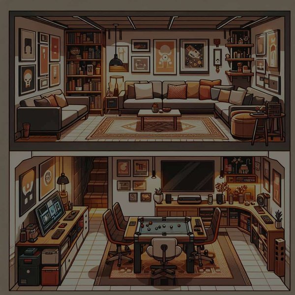 Comment aménager un sous-sol pour qu'il soit à la fois chaleureux et fonctionnel ?