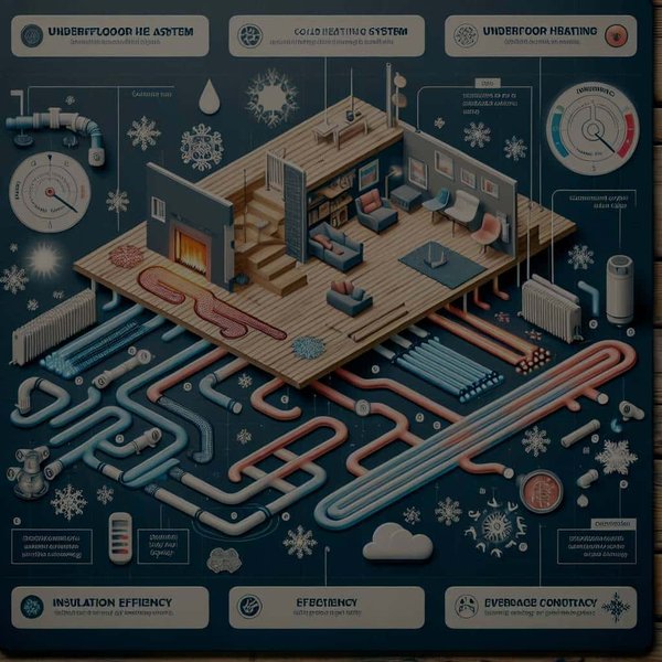 Comment choisir un système de chauffage par le sol adapté à un climat froid ?