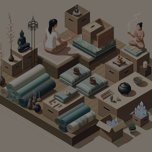 Comment déménager un espace de méditation ou de yoga personnel ?