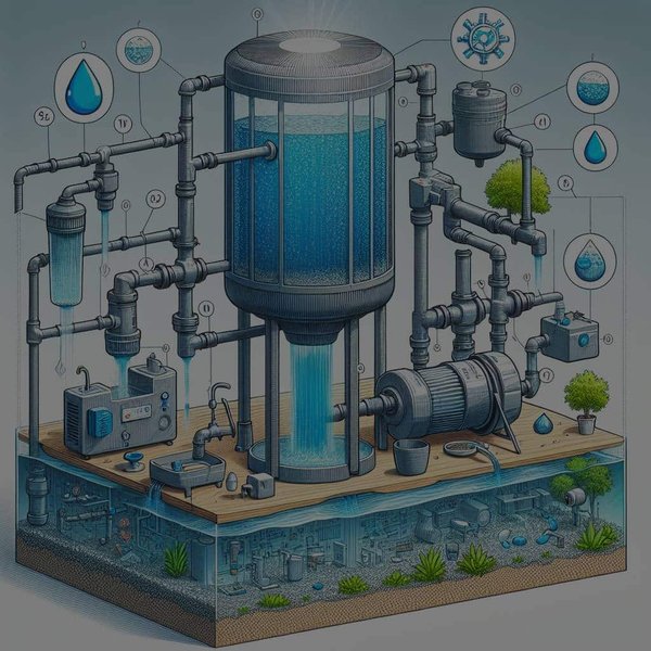 Quelle est la méthode la plus avancée pour filtrer l'eau de pluie pour une utilisation domestique ?