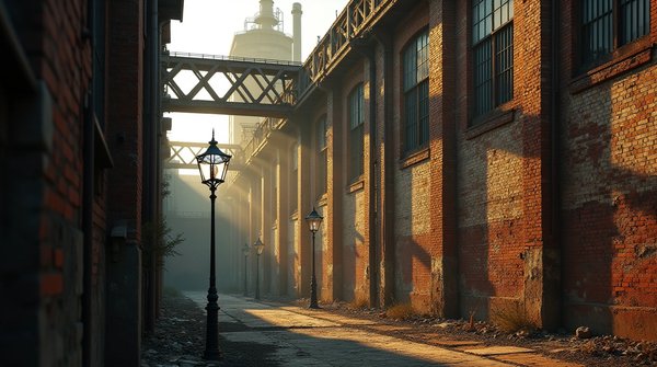 La fabrique industrielle : l'art de la déco urbaine Élégante